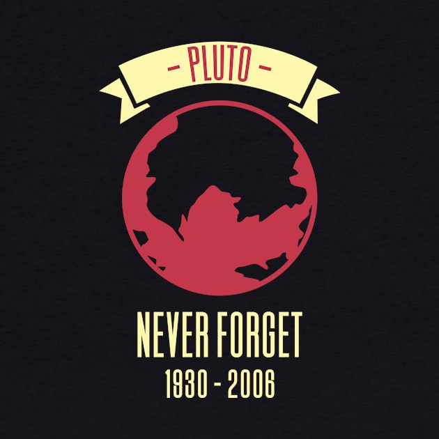 Pluto Never Forget 1930 - 2006 by Aajos